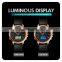 Best Quality Watch Factory SKMEI 1652 Brand Name Men Leather Business Digital Watch