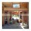 Factory Wholesale Western Style New Windproof White Slim Thermal Break Aluminium Glass Door