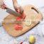 small organic bamboo cheese vegetables cutting board trays 2 piece set for kitchen