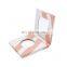 Low moq mini cardboard paper cosmetic packaging free combo single eyeshadow palette powder