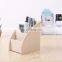Wholesale Multi-functional Desktop Trapezoidal Partition Cosmetic Compartment Plastic Storage Box
