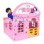Kindergarten environmental protection children playground houses small house fun play role toy plastic house for kids