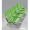 3~5 Seat Pu Aluminum Material Airport Public Waiting Room Chair