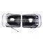 GELING 12V Black Interior Frame Chrome Driving Light LED For TOYOTA Hilux Rocco 2020 2021 Light DRL