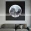 Modern Creative Mural Art Background Decoration Wall Light Bedroom Bedside Lamps Moon Wall Lamp