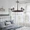 Living room lamp bedroom dining room candle lamps French European luxury home crystal chandelier