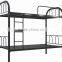 (DL-B1) Strong Black Iron Folding Bunk Bed / Durable Metal Pipe Beds Frame