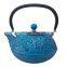 Amazon hot sale Enamel Cast Iron Teapots With Stainless Steel Tea Strainer