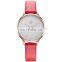 SHENGKE Elegant Lady Watch Simple Dial Soft Leather Band Japanese Quartz Movement K8033L women digital watches Reloj Para Mujer