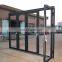 Soundproof aluminum glass door bi fold door