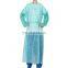 Non-woven PP/PP+PE/SMS Isolation Gown Protective Gown