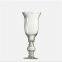 Custom Made Nordic Hand-blown Creative Clear Horn Mouth Glass Vase Wedding Centerpiece