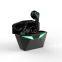 Low-latency True Wireless Earphone TWS Wireless Gaming Earbuds With Led Light