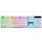 Hot Selling Colorful  Led Hybrid Backlit Mechanical Keyboard Switches RGB 104 Keys Waterproof Gaming Mechanical Keyboards