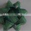 2014 the newest design Glitter with lace decorative border Star Bows or Garland Ribbon Flower For Christmas/Wedding Celebration