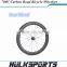 new fashion carbon wheels 700c Road disc brake full carbon 50mm clincher wheelset with 25mm width