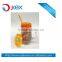 embossed colored plastic double wall plastic mason jar
