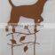 wholesale wrought iron animal garden decor,garden stake