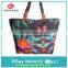 Creative Design Lady's Canvas with Printed Pattern Hand Bag