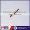 Medical Equipment brass gold plated terminal Pin with stainless steel sheath