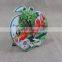 Hot Sell And New Design for Apple Shape Ceramic Clock,ceramic Table Clock