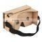 More popular and cheapest vr box glasses vr google cardboard