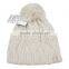 Fashion design cozy custom knitted winter beanie caps wholesale