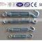 galvanized open body DIN1480 Turnbuckles casting body