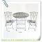 KZ140045 Wrought Iron Metal fold outdoor garden table