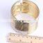 New Punk Gold Plated Bangle Jewelry Sticker Color Wider Cuff Bracelets For Women