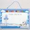 Lanxi xindi pvc frame chalk board paint,dry eraser magnetic white board