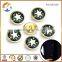 Black Epoxy Brass Gold Coat Sewing Button