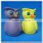 Animal shaped kids plastic coin bank