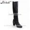 Top quality OEM ODM Custom high heel knee high boots italian leather boots