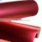 Removable pvc self-adhesive red pearl metallic chrome matte vinyl car wrap