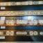 porcelain golden decorative wall border 600x45MM