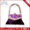 diamante metal portable hook portable bag hook with flower