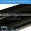 Self Adhesive Auto Decoration Black 4D Carbon Fiber Car Body Wrap Sticker Paper