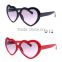 Wholesales Cheapest Simple Plastic Heart Shape Children's Sunglasses