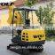 WOLF mobile excavator, mini excavator 1.8Ton for sale