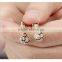 Women Simple Trendy Styles Gold Grape Dubai Gold Jewelry Earring