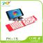 Portable Universal Folding Aluminum Bluetooth Keyboard With Stand Compatible for iPad for iPhone Tablet PC