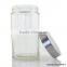 30oz airless glass jar with metal screw lid