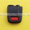 Top quality 4+1 button remote part plastic car key case blank for Chevrolet