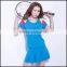 2015hot sale cheap price women custom women badminton wear and tennis wear