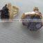 Fashionable promotional gemstone 925 sterling silver ring