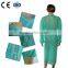 Disposable Long Sleeve Blue Isolation Operation Gown