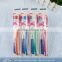 China supplier small moq soft/medium/hard bristle toothbrush set