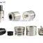 THC hot selling turbo rda atomizer, dual coils atomizer, rebuildable dripping atomizer in stock