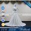 Fashional Crystal Beaded Chinese Traditional Organza Tulle Wedding Dress